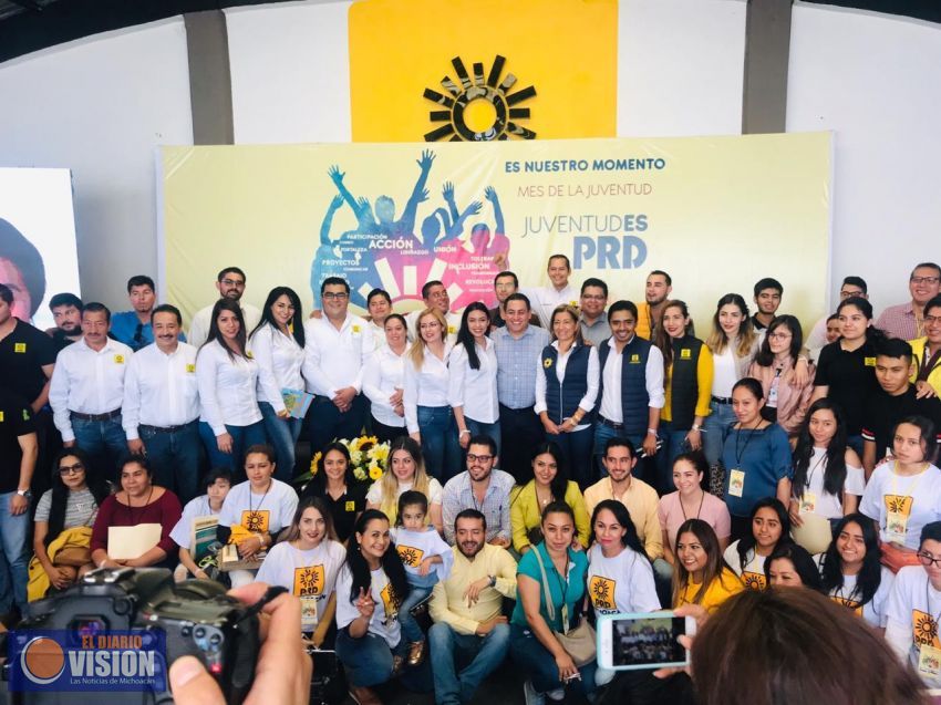 Vamos con las JuventudEs PRD rumbo al 2021: Juan Bernardo Corona