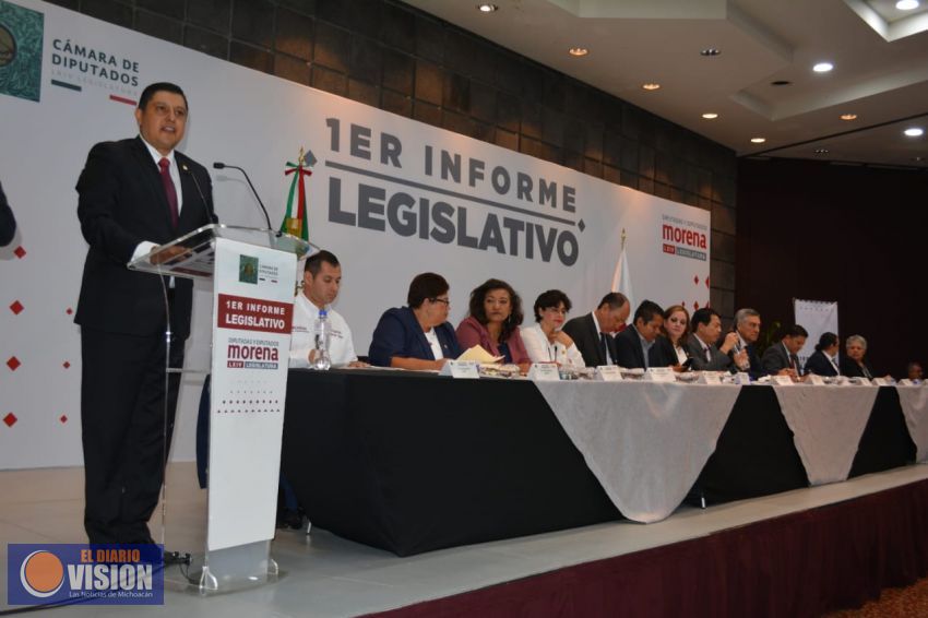 Diputados federales de Morena rinden cuentas a la ciudadanía 