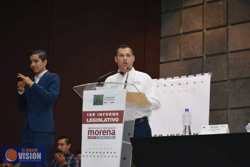 Agustín García Rubio, rinde Primer Informe Legislativo 