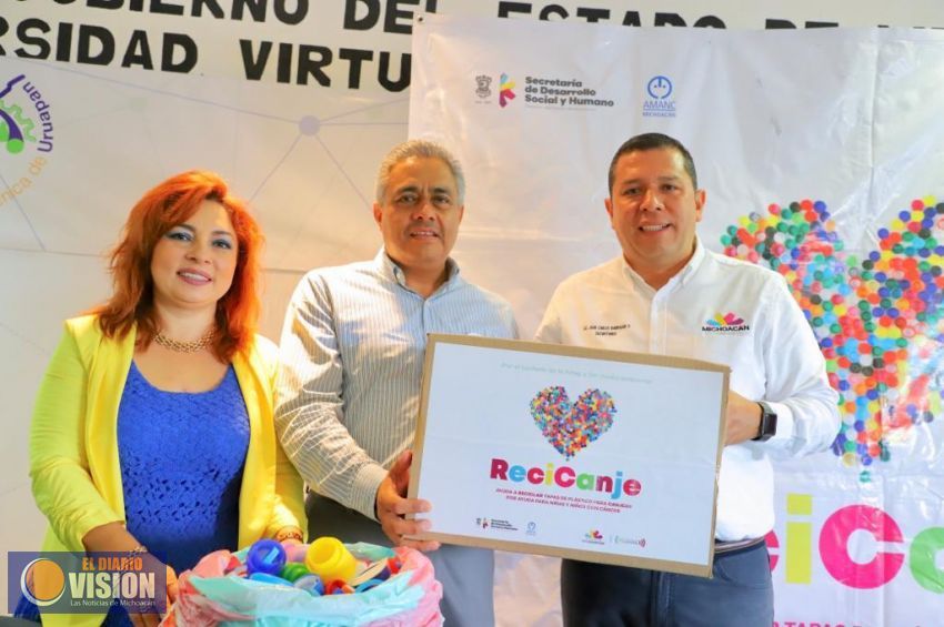 Se suma Univim a ReciCanje, en apoyo a las y los niños con cáncer