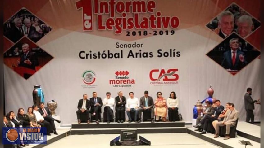 Destaca Cristóbal Arias avances legislativos para combatir la inseguridad