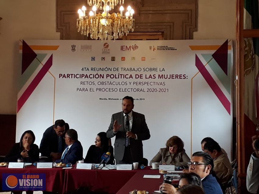 Celebran, 4a Reunión de Trabajo sobre la Participación Política de las Mujeres en el Congreso