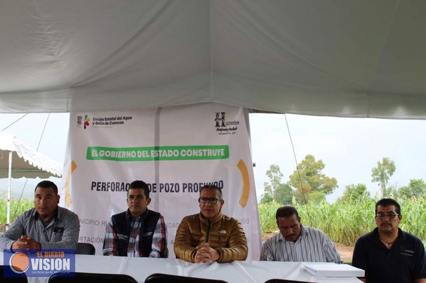 En Huiramba, se siguen realizando obras: Alejandro García Serna