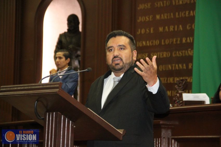 Erik Juárez cumple con Michoacán y lo demuestra con alta productividad en el Congreso del Estado