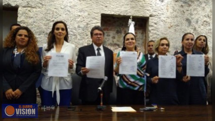 Ratifican a Mónica Fernández 44 de 59 senadores de Morena