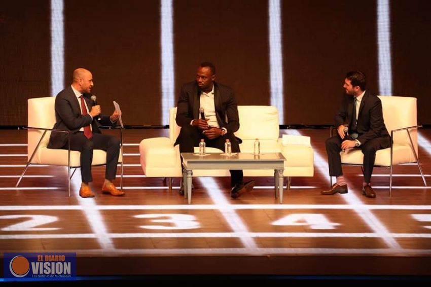 Usain Bolt, en México Siglo XXI, comparte sus vivencias en el deporte