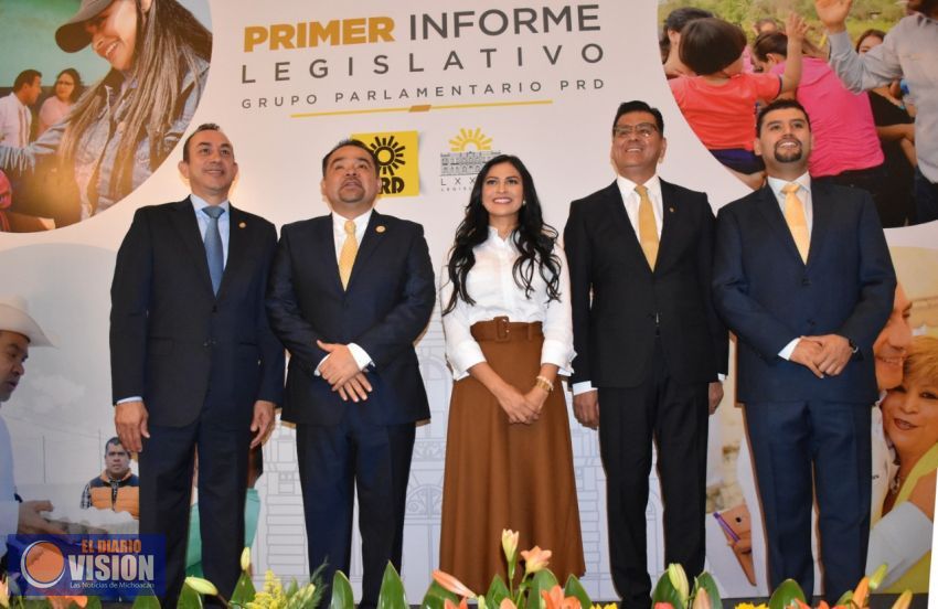 Diputados del PRD juntos marcan el rumbo, legislando por el bienestar de las y los michoacanos