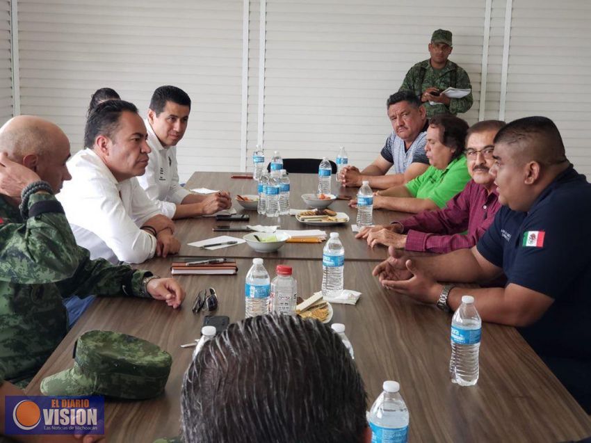 Construye Gobierno estatal ruta de atención integral en Tepalcatepec: Carlos Herrera 