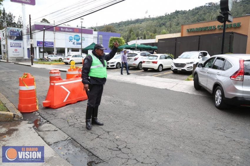 Carriles centrales de avenida Camelinas, abiertos a la circulación