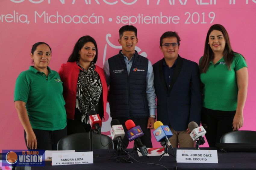 Michoacán, sede del II Campeonato Nacional de Tiro con Arco Paralímpico