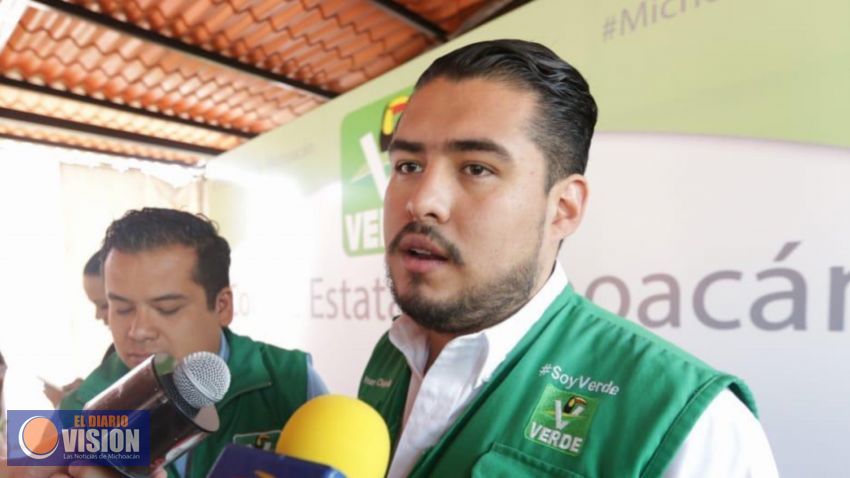 Con 25 mil afiliaciones, Partido Verde consolida sus bases en Michoacán