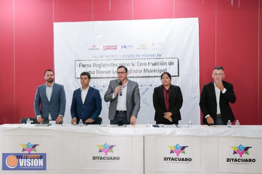 Con muchas propuestas concluyó foro para la construcción de una nueva Ley Orgánica Municipal