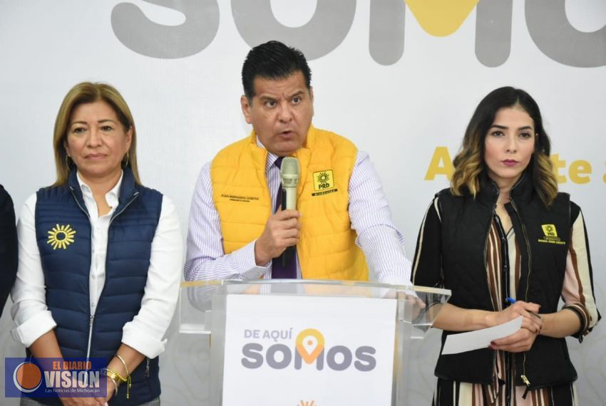 Lanza PRD-Michoacán, campaña de vigilancia a los Servidores de la Nación