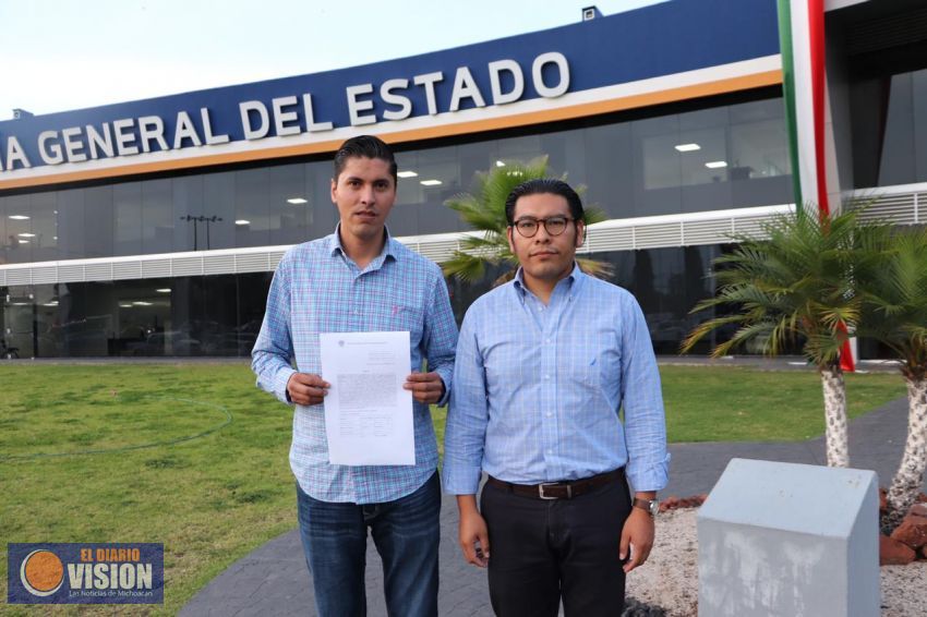 Presenta Javier Paredes denuncia ante la FGE por daños a la propia imagen 