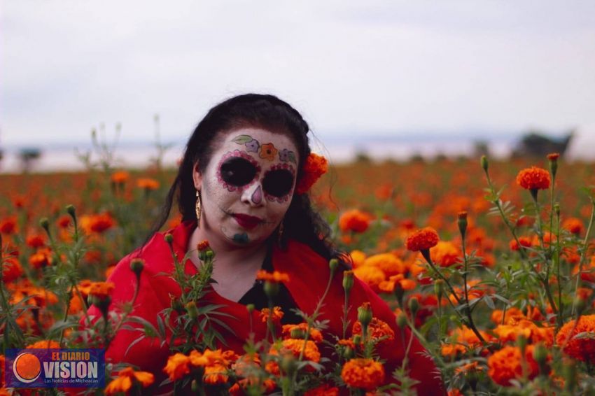  Copándaro,  líder productor de la flor de los muertos, cempasúchil