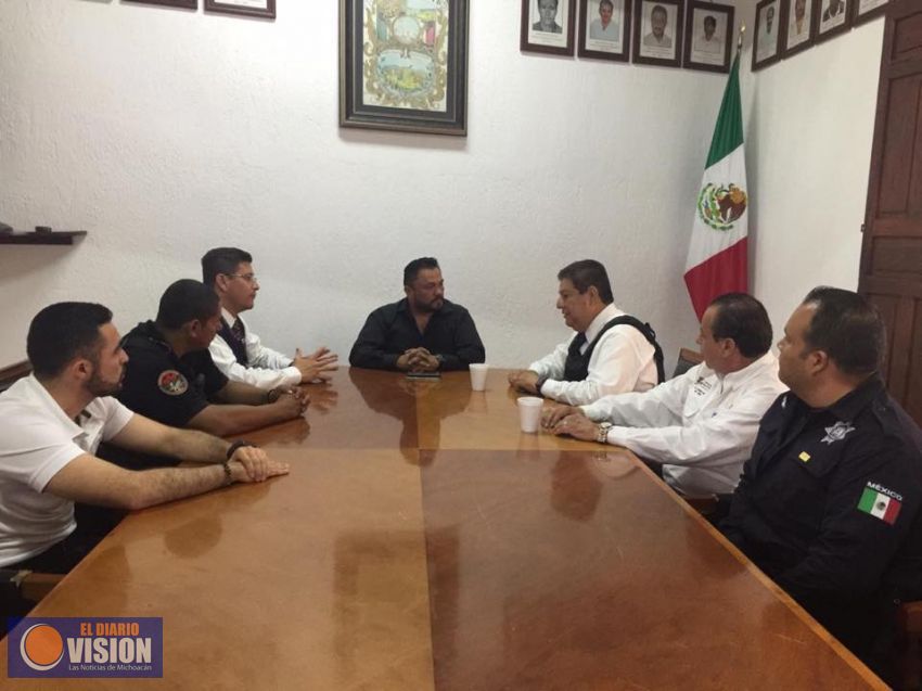 Víctor Manuel Amparano Meza, Nuevo Director de Seguridad Pública de Ziracuaretiro