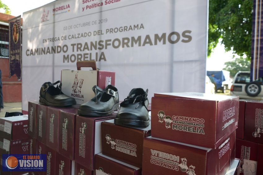 Registra programa “Caminando Transformamos Morelia” avance del 50 por ciento