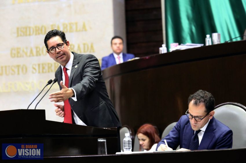 Exigirá Iván Pérez Negrón más recursos en seguridad, salud y turismo para Michoacán 