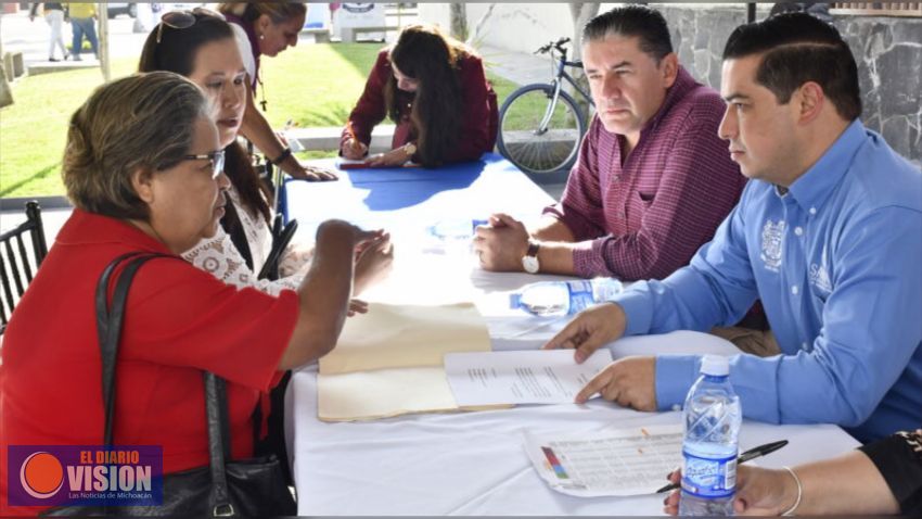 Se reanudó el miércoles ciudadano del Ayuntamiento de Sahuayo