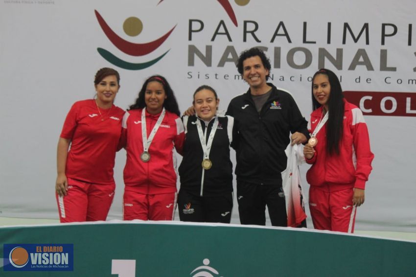 Michoacán marcha imparable en la Paralimpiada Nacional 2019