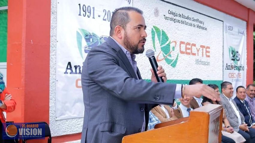CECyTEM clave del progreso en Michoacán: Humberto González