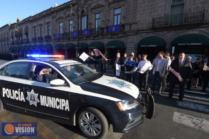 Aprueba Ayuntamiento de Morelia la adquisición de patrullas