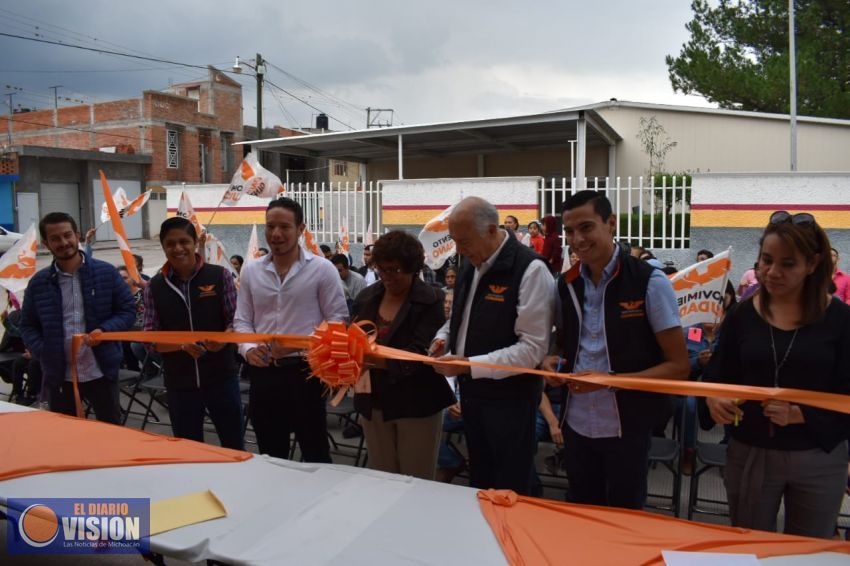 Movimiento Ciudadano sigue abriendo espacios, inaugura Casa Ciudadana en Santa Ana Maya