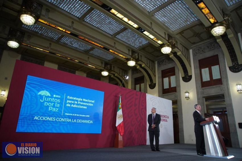 Tiempos oficiales se destinarán 100% a campaña contra las adicciones: AMLO