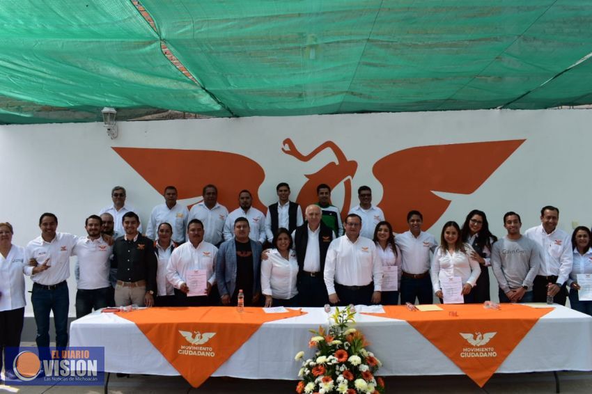 Crece y se refuerza Movimiento Ciudadano en municipios; inaugura Casa Ciudadana en Puruándiro