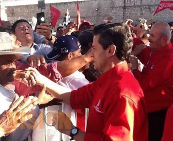 Fausto Vallejo el candidato de la conciliación, respeto y repuesta : Enrique Peña Nieto 