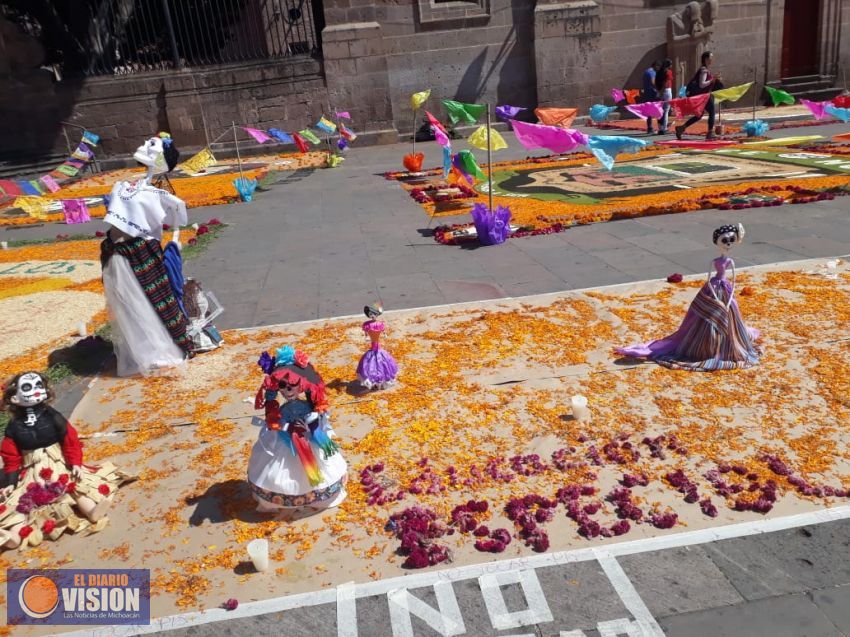 Morelia lista, para llevar acabo la celebración de día de muertos 