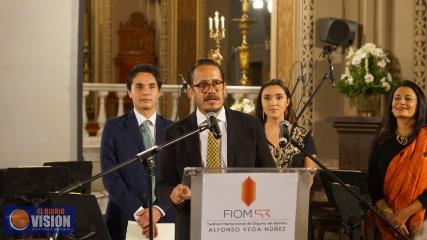 Inauguran Festival Internacional de Órgano de Morelia, el más antiguo de América