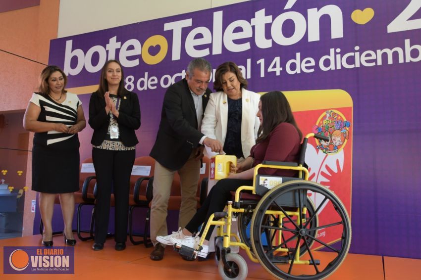 Participará todo el Gobierno de Morelia en campaña de boteo del Teletón