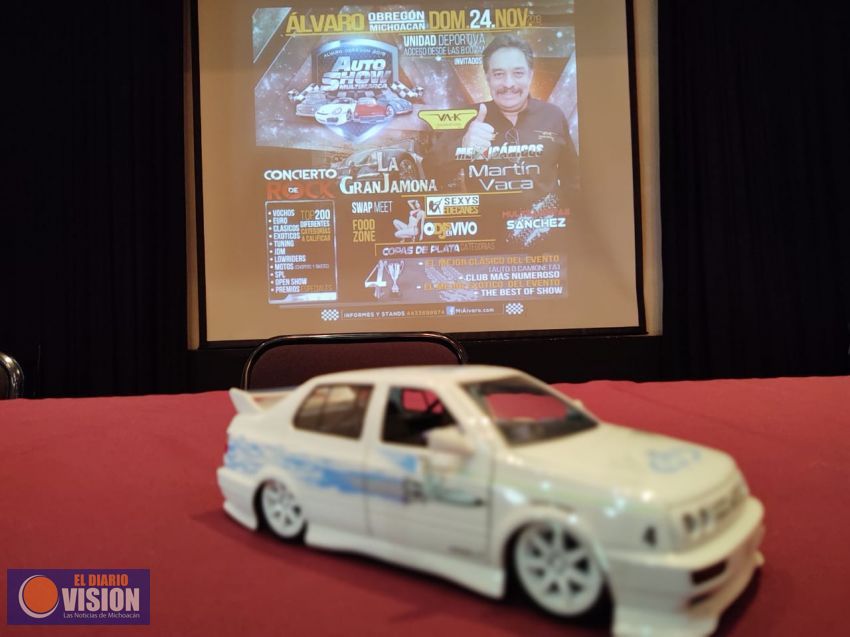 Todo listo para el 9no Autoshow en Álvaro Obregón 