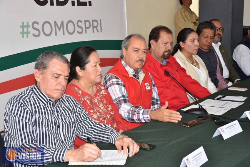PRI lanza convocatoria para renovar Consejo Político Estatal en Michoacán 