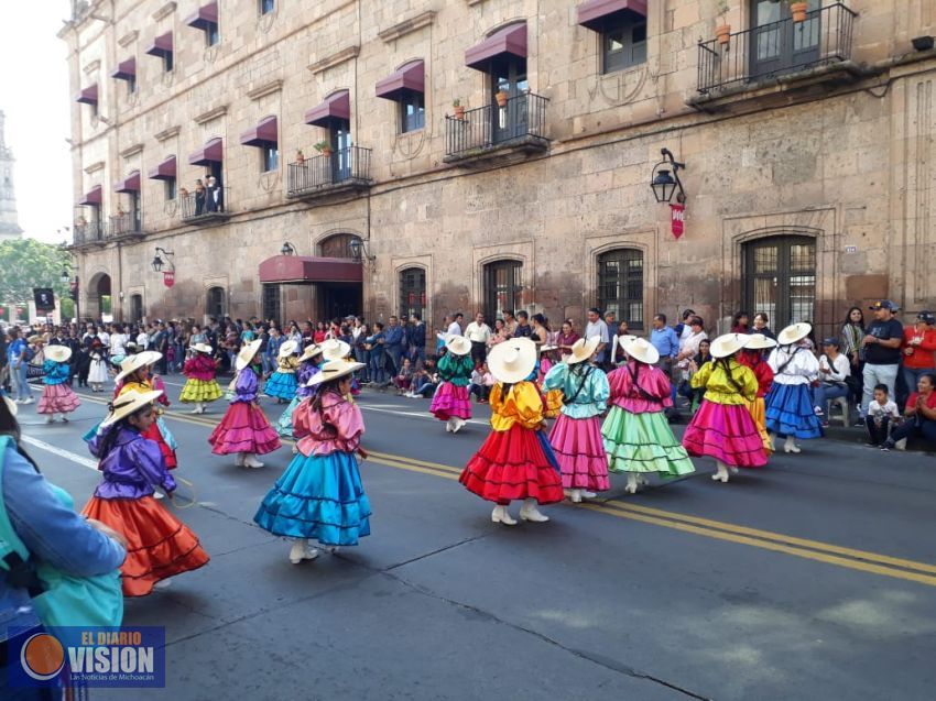 Celebra Morelia, el 109 Aniversario de la Revolución Mexicana 