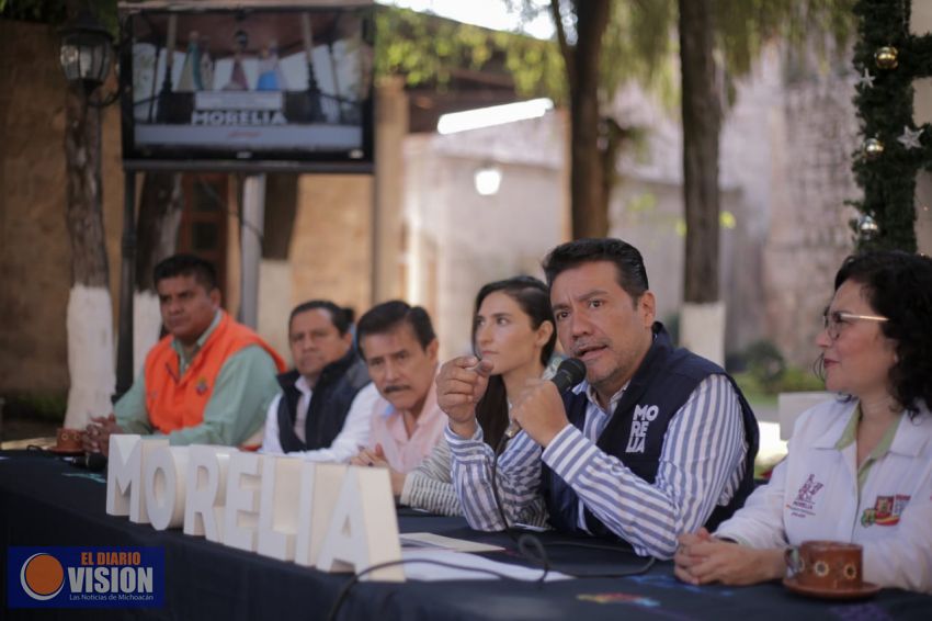 Artesanía e Iluminación marcarán “Navidad en Morelia 2019”