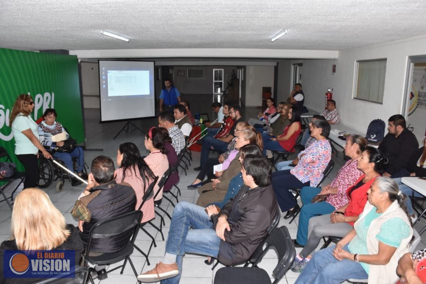 Realizan en el PRI charla sobre inclusión 
