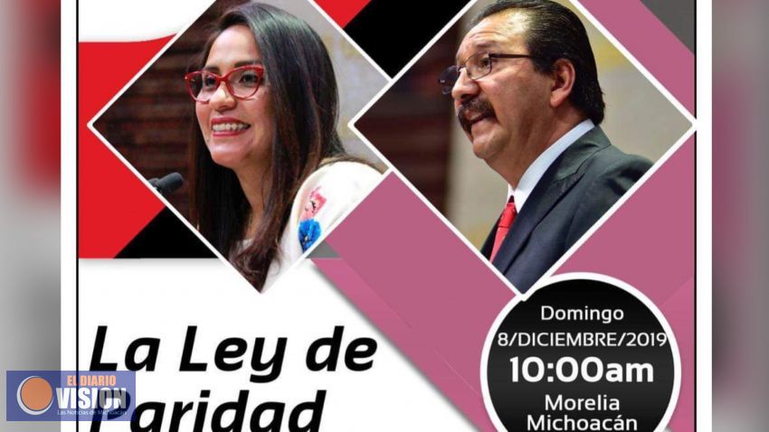 El Partido del Trabajo, invita a la conferencia “La Ley de Paridad”