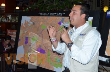 Morelia requiere de orden en su desarrollo urbano: Marko Cortés