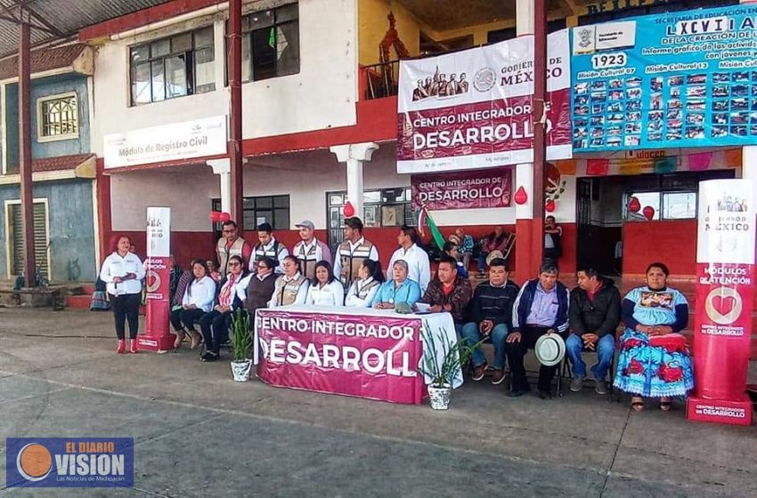 Inauguran el Centro Integrador de Desarrollo de Quinceo