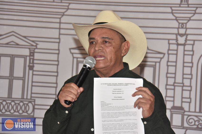 El transporte público dejará de ser un botín electorero: Arvizu