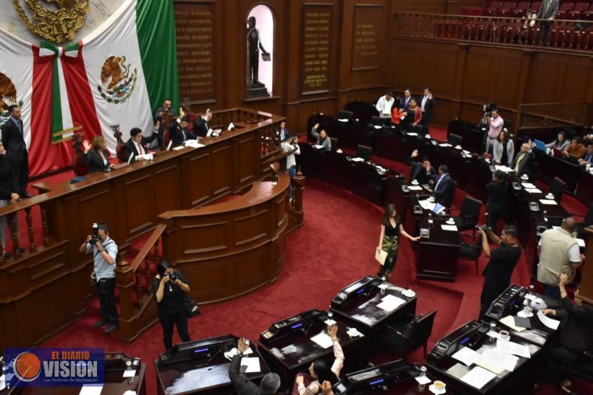 Aprueban diputados, leyes de ingresos de 15 municipios michoacanos