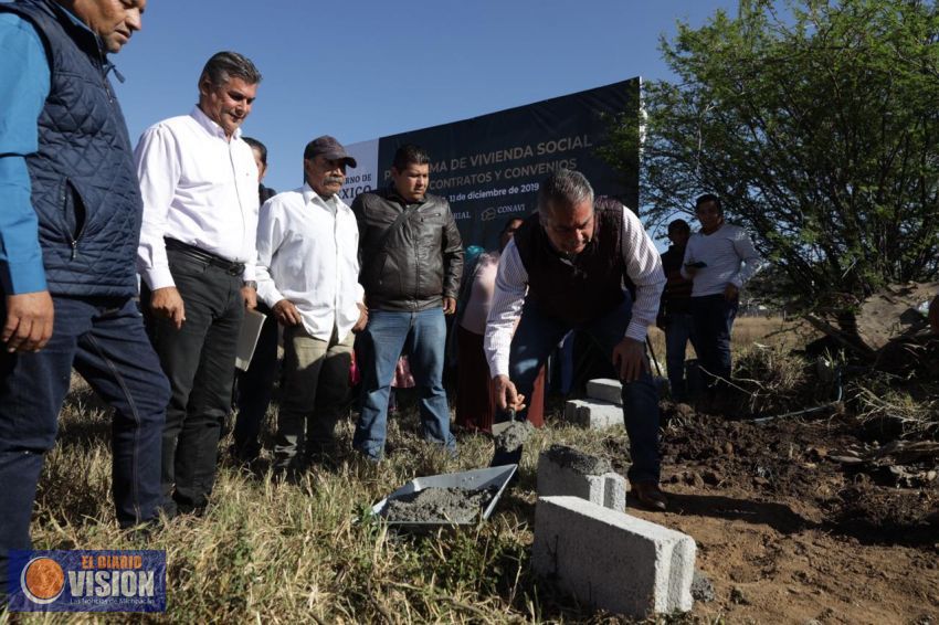 Ponen en marcha la segunda etapa del Programa de Vivienda Social en Morelia 