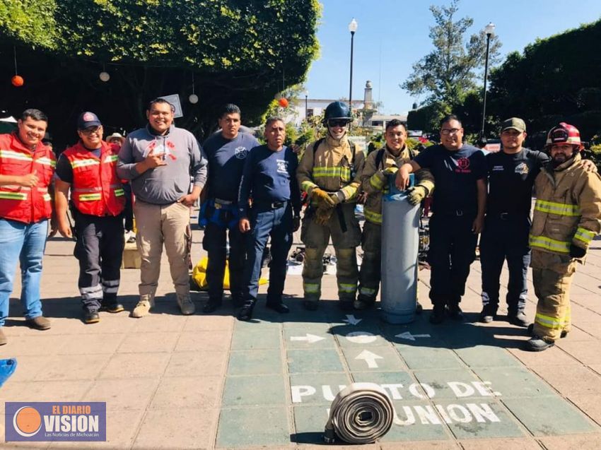 Ayuntamiento de Zinapécauro, realizó la “Feria de la Prevención”.