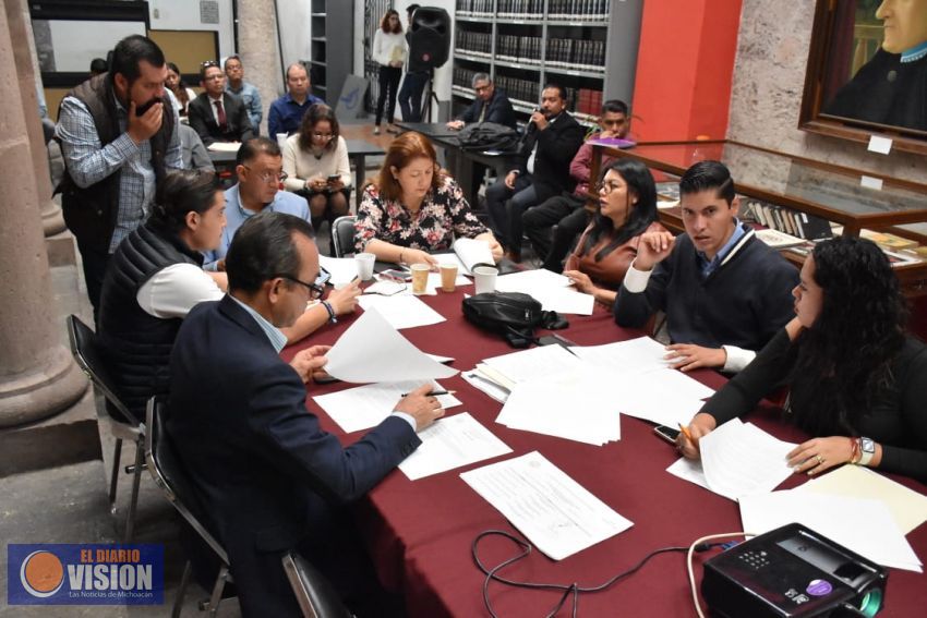 Acuerdan diputados lineamientos para comparecencias de aspirantes a comisionado del IMAIP