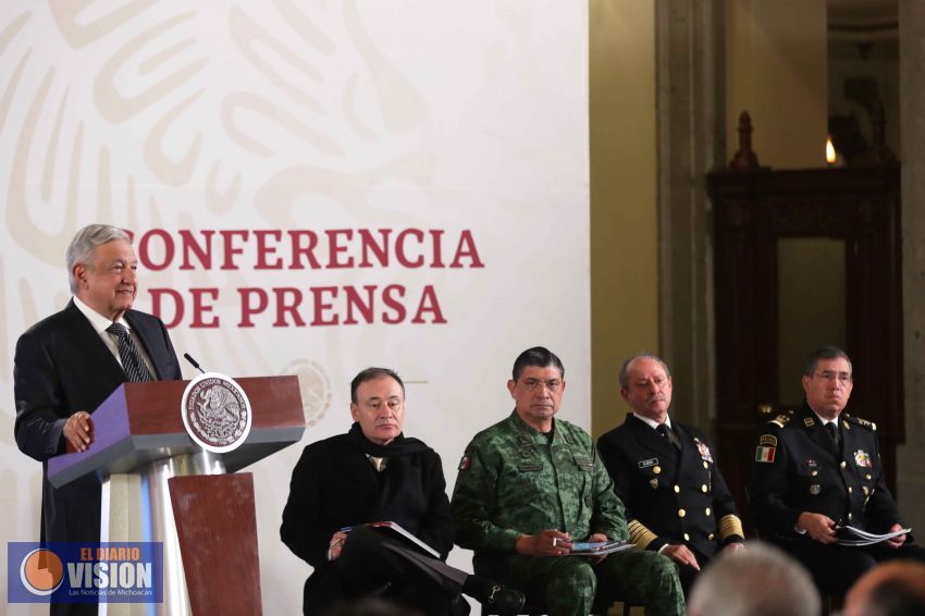 AMLO admite tendencia al alza en delitos
