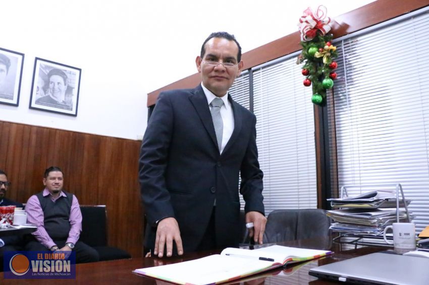Miguel Ángel Aguirre se compromete a fortalecer la Auditoría Superior de Michoacán 