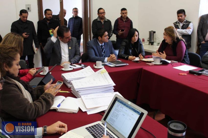 En sesión permanente, trabajan Comisiones Unidas el Paquete Fiscal 2020