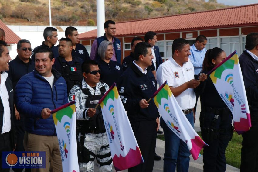 Arrancan SSP, GN y Policías Municipales, operativo decembrino en la región Jiquilpan